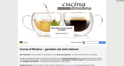 Desktop Screenshot of cucina-dimodena.com